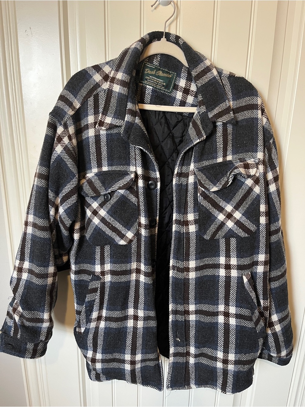 Dash Classics Plaid Quilted Jacket